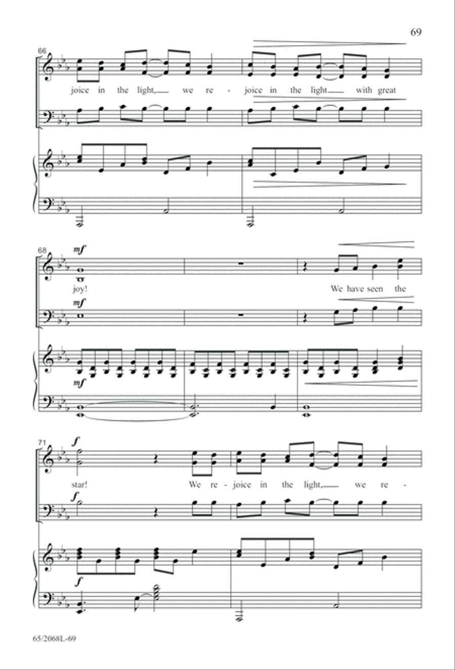 Images of Adoration (Digital Download) 3-Part scores gallery preview page 69