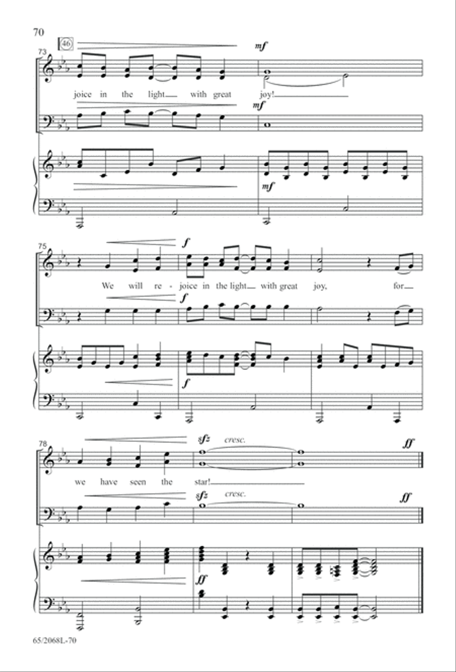 Images of Adoration (Digital Download) 3-Part scores gallery preview page 70