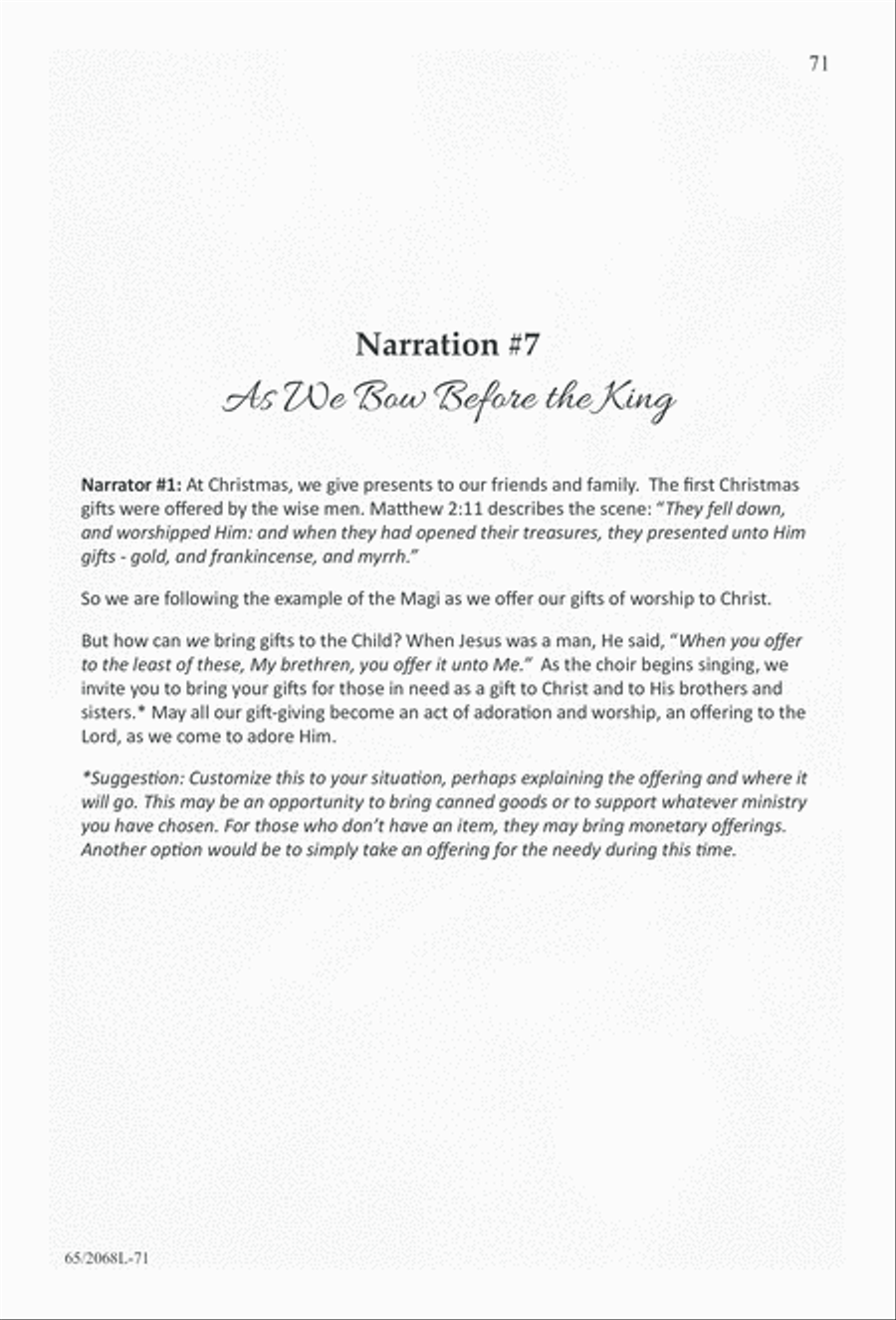 Images of Adoration (Digital Download) 3-Part scores gallery preview page 71