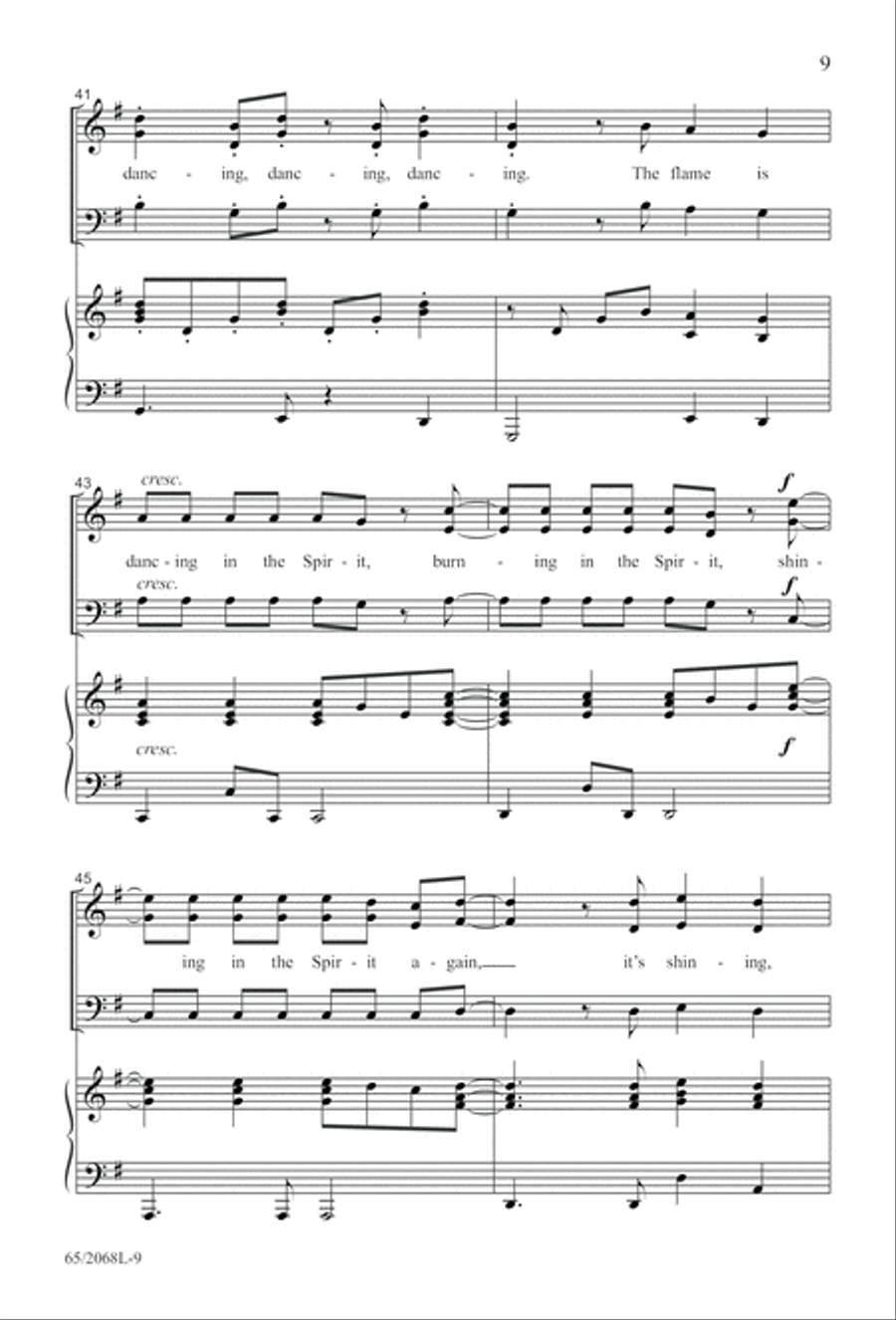 Images of Adoration (Digital Download) 3-Part scores gallery preview page 9
