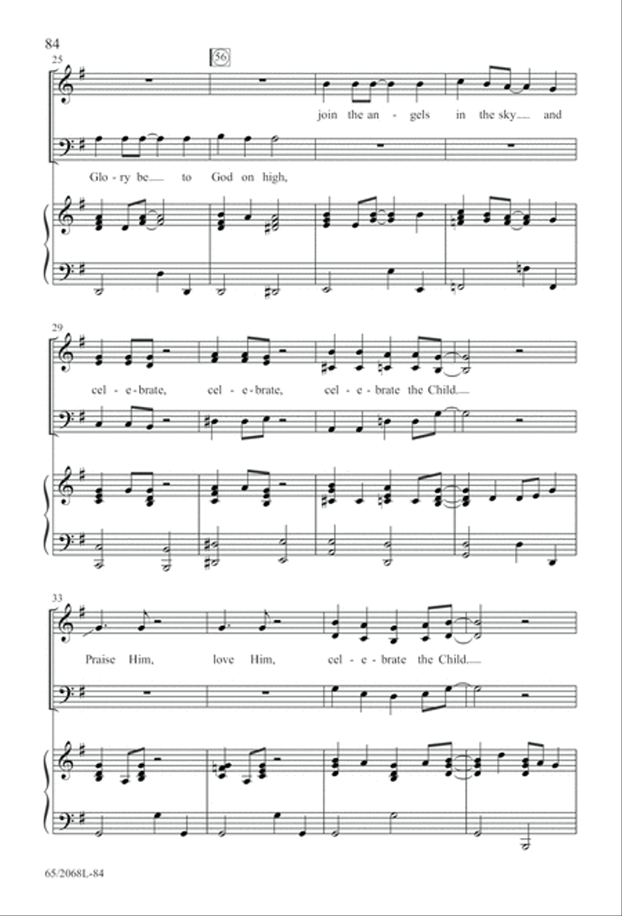 Images of Adoration (Digital Download) 3-Part scores gallery preview page 84