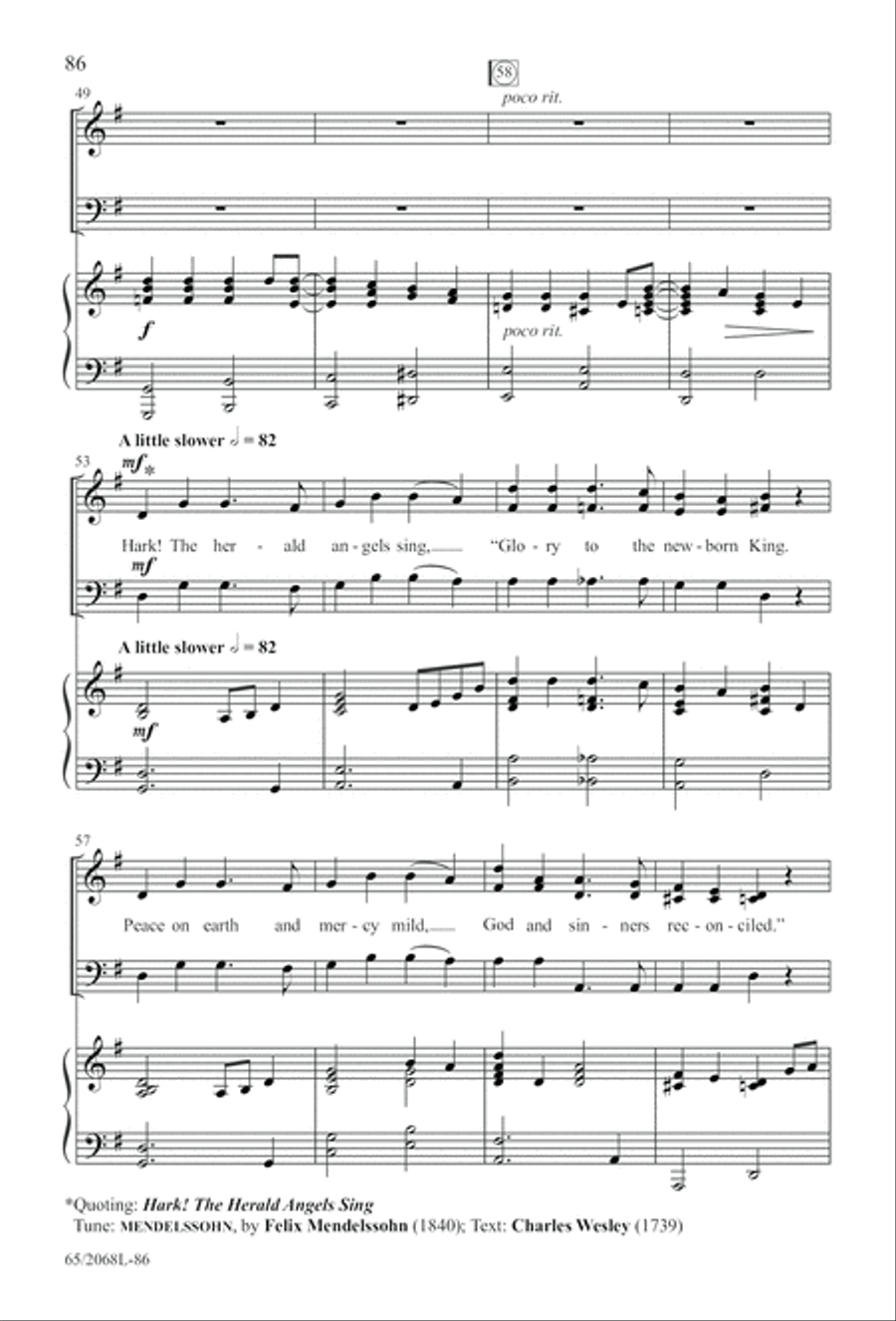 Images of Adoration (Digital Download) 3-Part scores gallery preview page 86