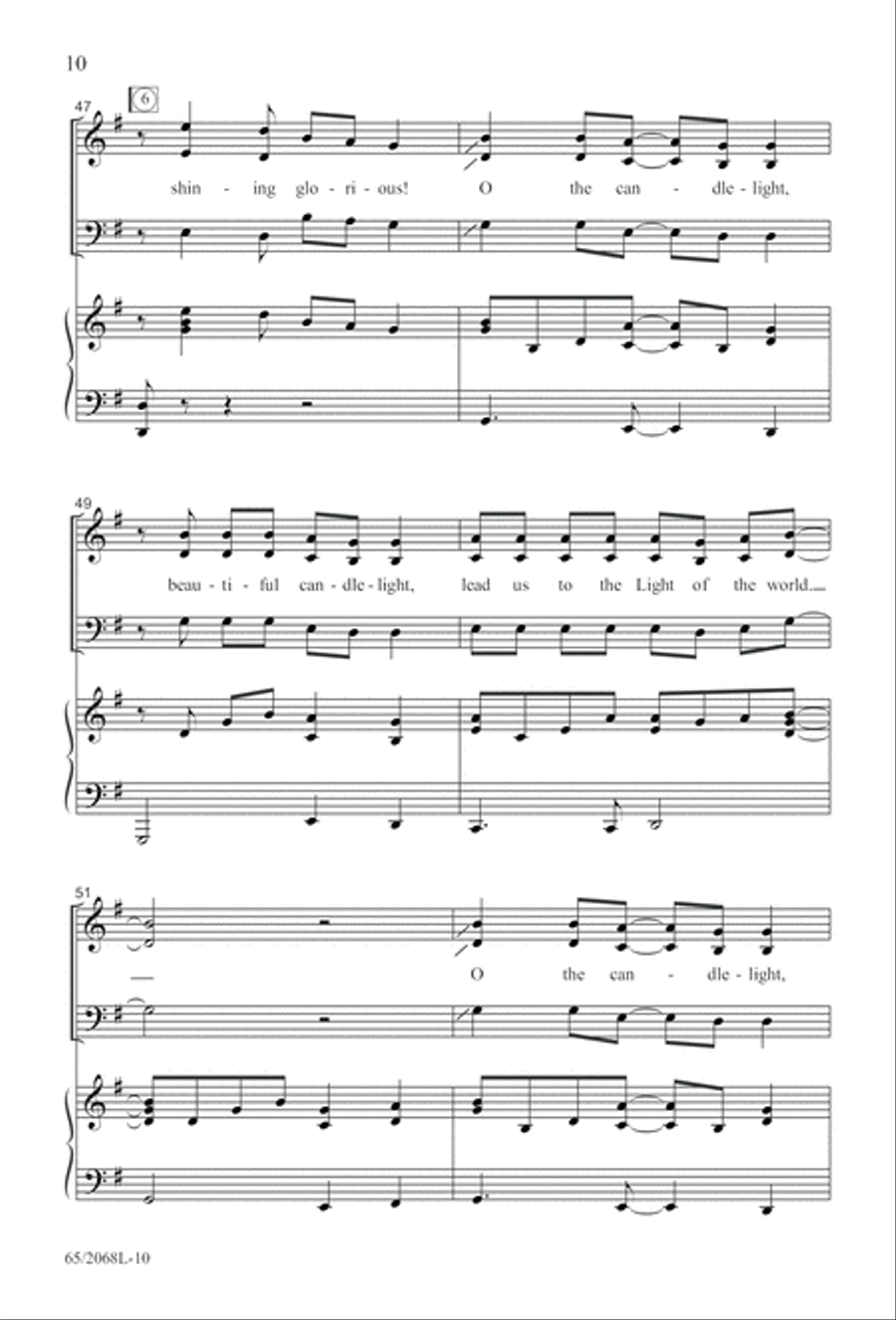 Images of Adoration (Digital Download) 3-Part scores gallery preview page 10