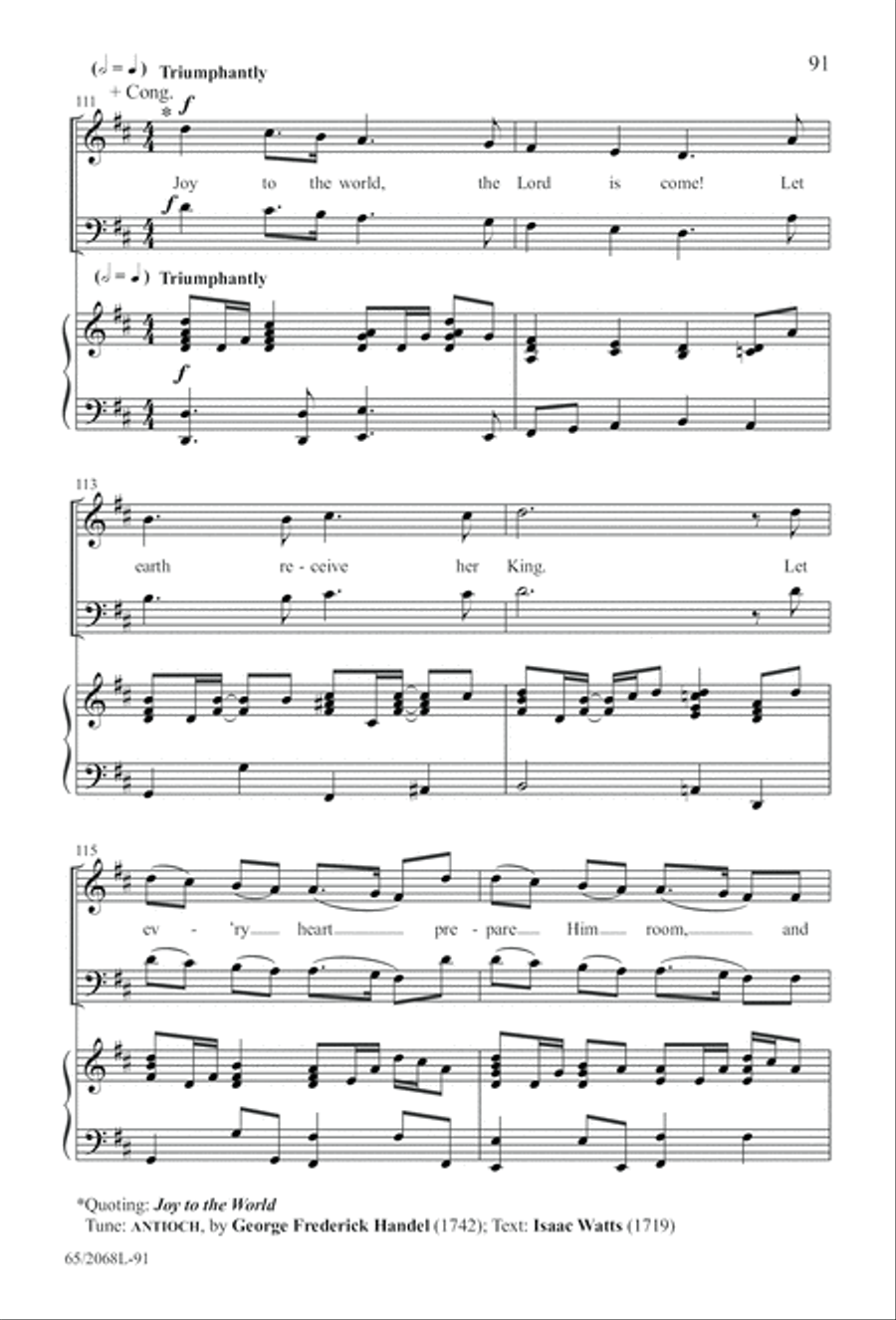 Images of Adoration (Digital Download) 3-Part scores gallery preview page 91