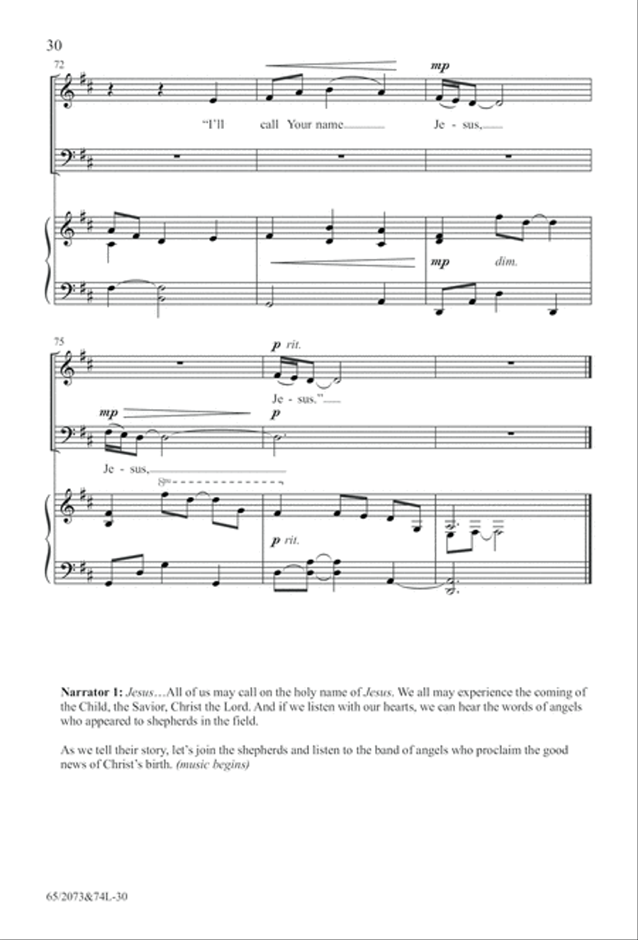 Go Sing It on the Mountain (Digital Download) 4-Part scores gallery preview page 30