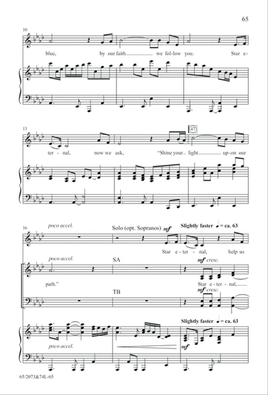 Go Sing It on the Mountain (Digital Download) 4-Part scores gallery preview page 65