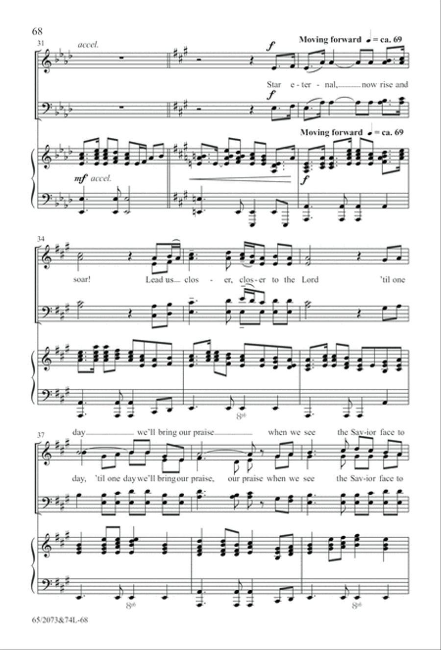Go Sing It on the Mountain (Digital Download) 4-Part scores gallery preview page 68