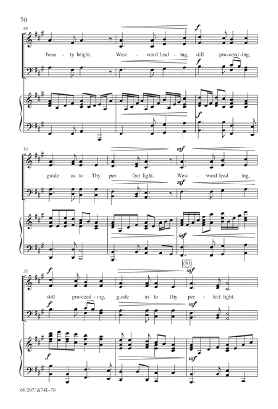 Go Sing It on the Mountain (Digital Download) 4-Part scores gallery preview page 70