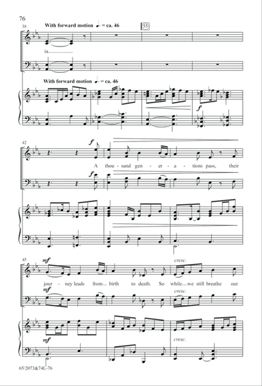 Go Sing It on the Mountain (Digital Download) 4-Part scores gallery preview page 76