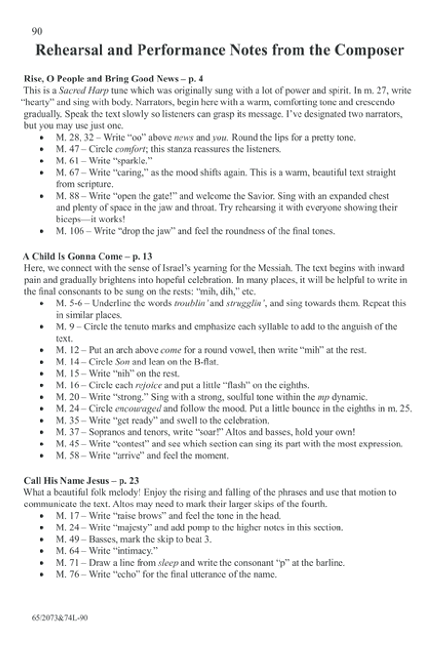 Go Sing It on the Mountain (Digital Download) 4-Part scores gallery preview page 90