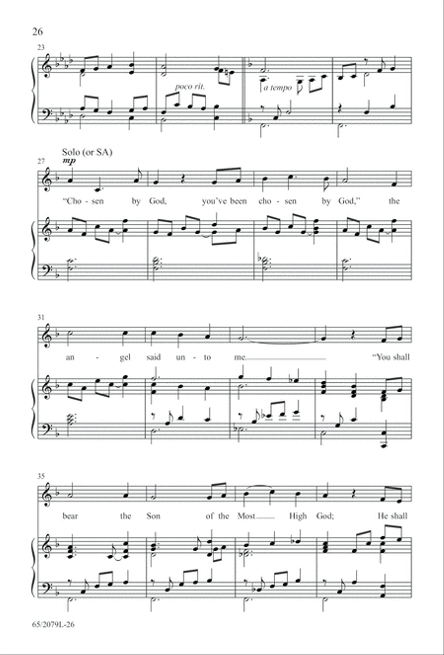 Morning Star SAB (Digital Download) 3-Part scores gallery preview page 26