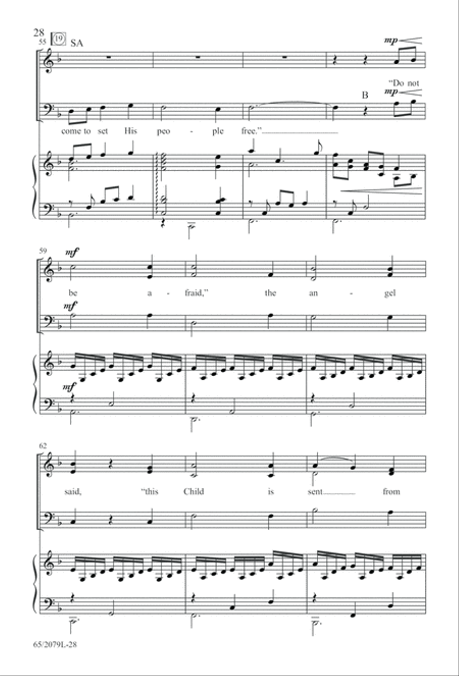 Morning Star SAB (Digital Download) 3-Part scores gallery preview page 28