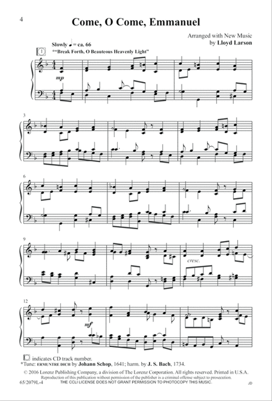 Morning Star SAB (Digital Download) 3-Part scores gallery preview page 4