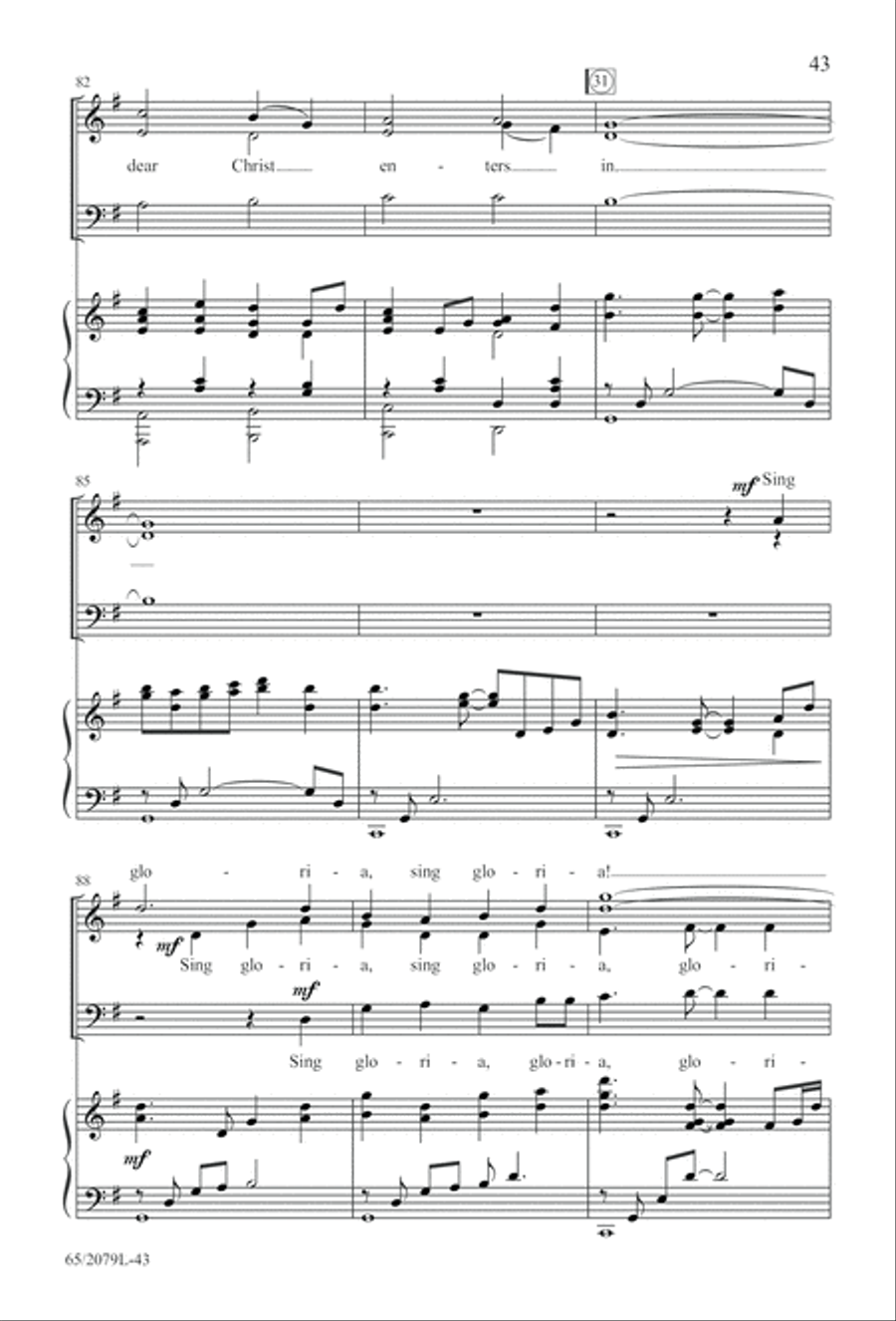 Morning Star SAB (Digital Download) 3-Part scores gallery preview page 43