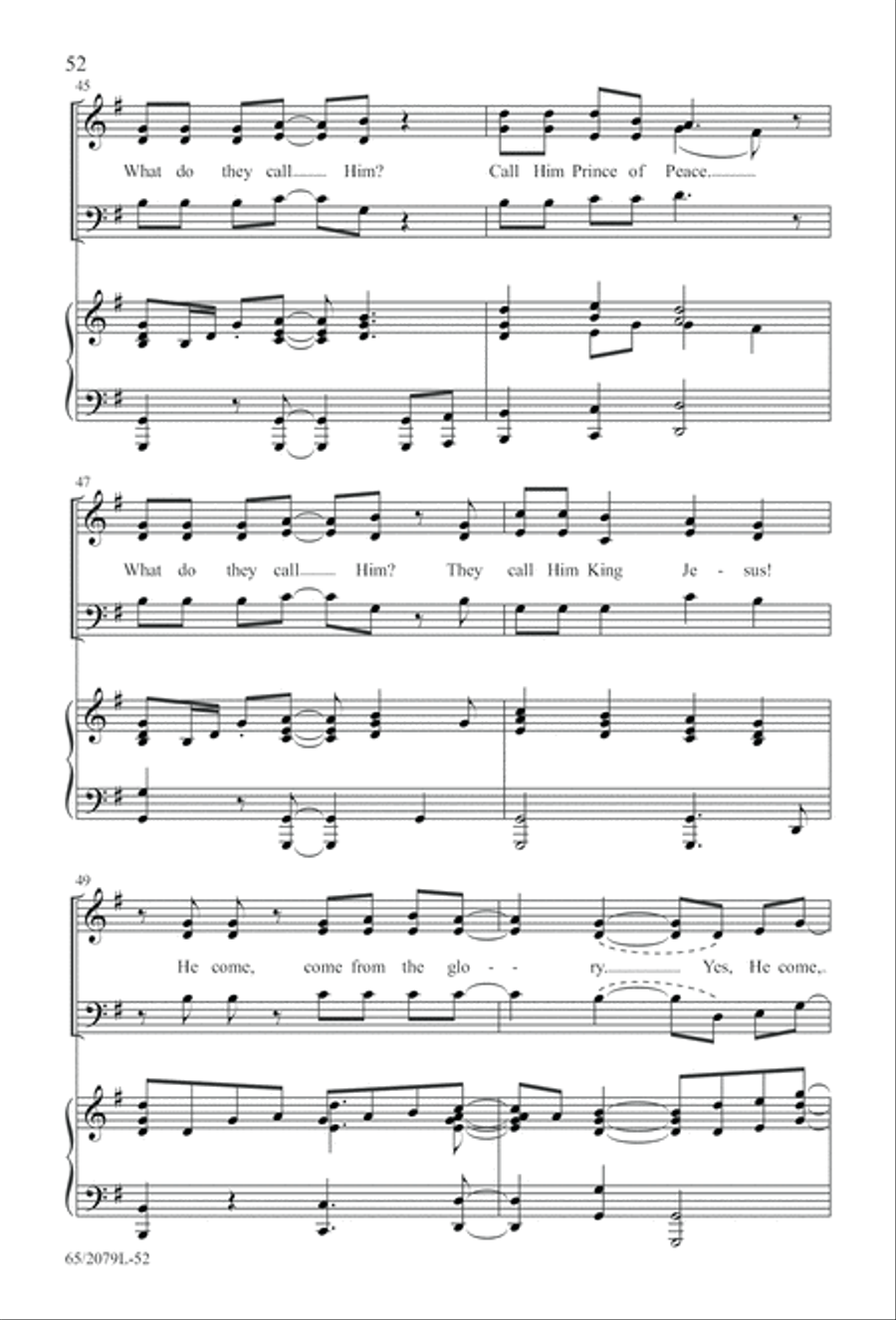 Morning Star SAB (Digital Download) 3-Part scores gallery preview page 52