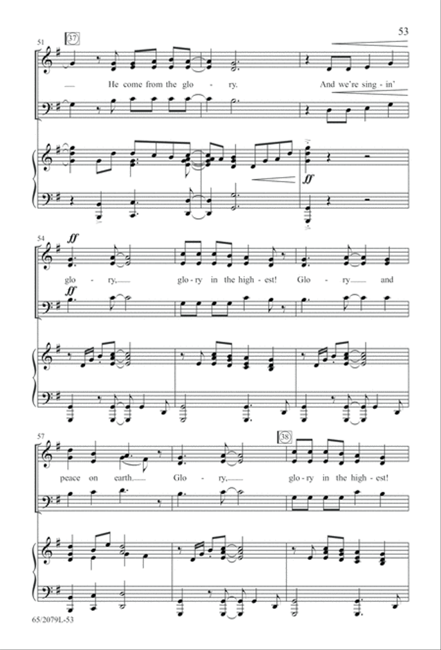 Morning Star SAB (Digital Download) 3-Part scores gallery preview page 53