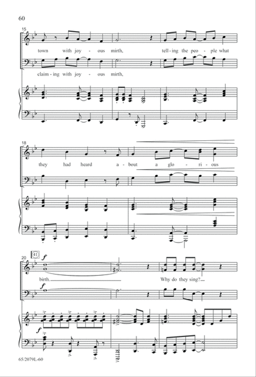 Morning Star SAB (Digital Download) 3-Part scores gallery preview page 60