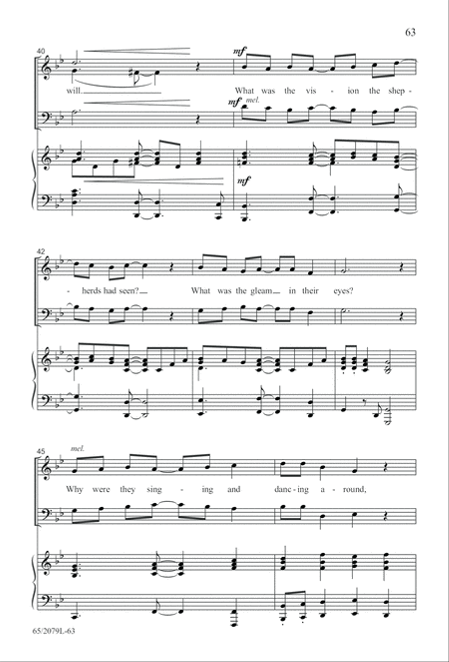 Morning Star SAB (Digital Download) 3-Part scores gallery preview page 63