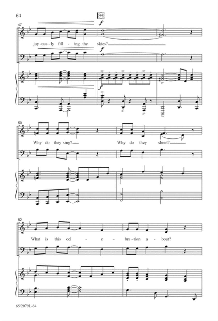 Morning Star SAB (Digital Download) 3-Part scores gallery preview page 64