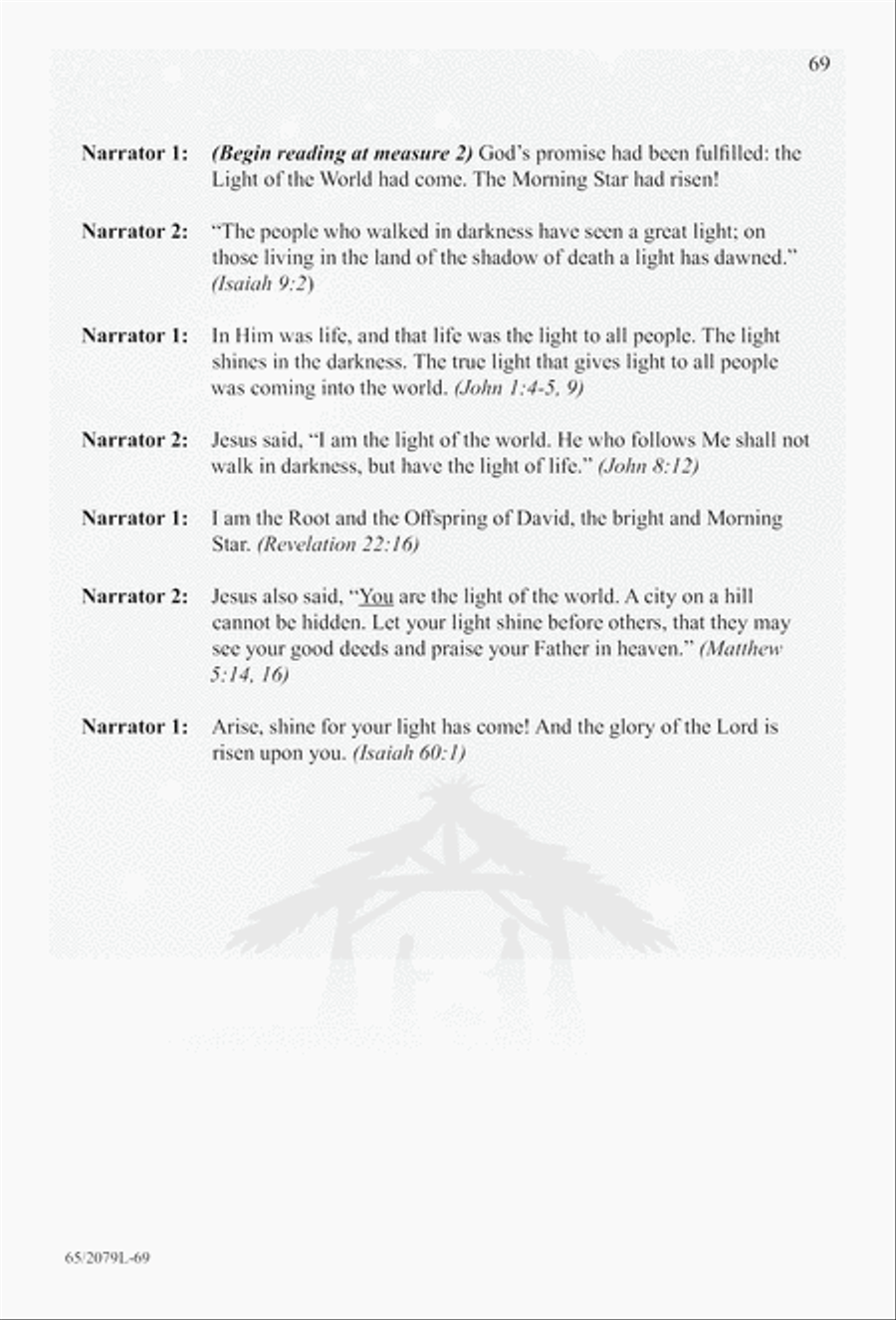 Morning Star SAB (Digital Download) 3-Part scores gallery preview page 69