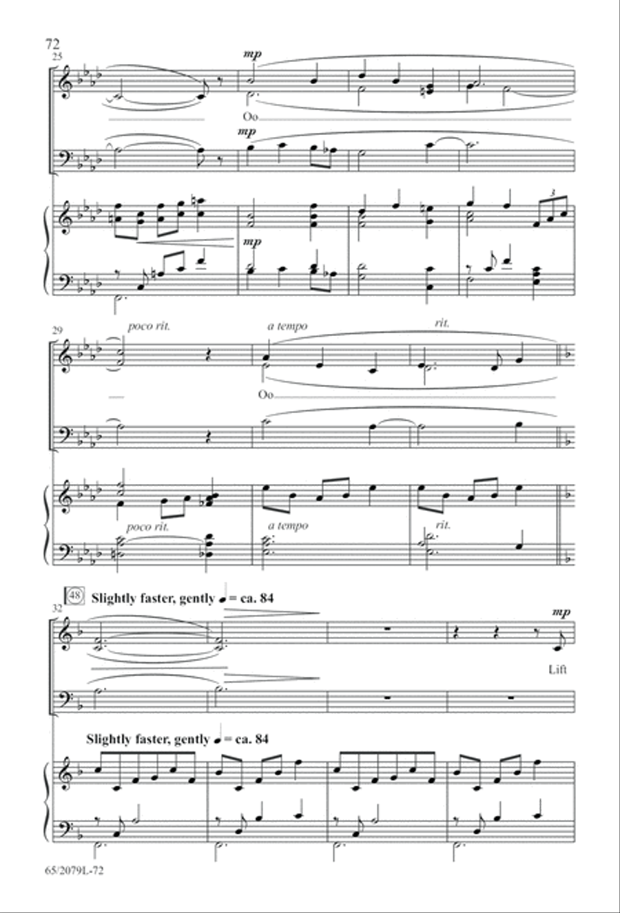 Morning Star SAB (Digital Download) 3-Part scores gallery preview page 72