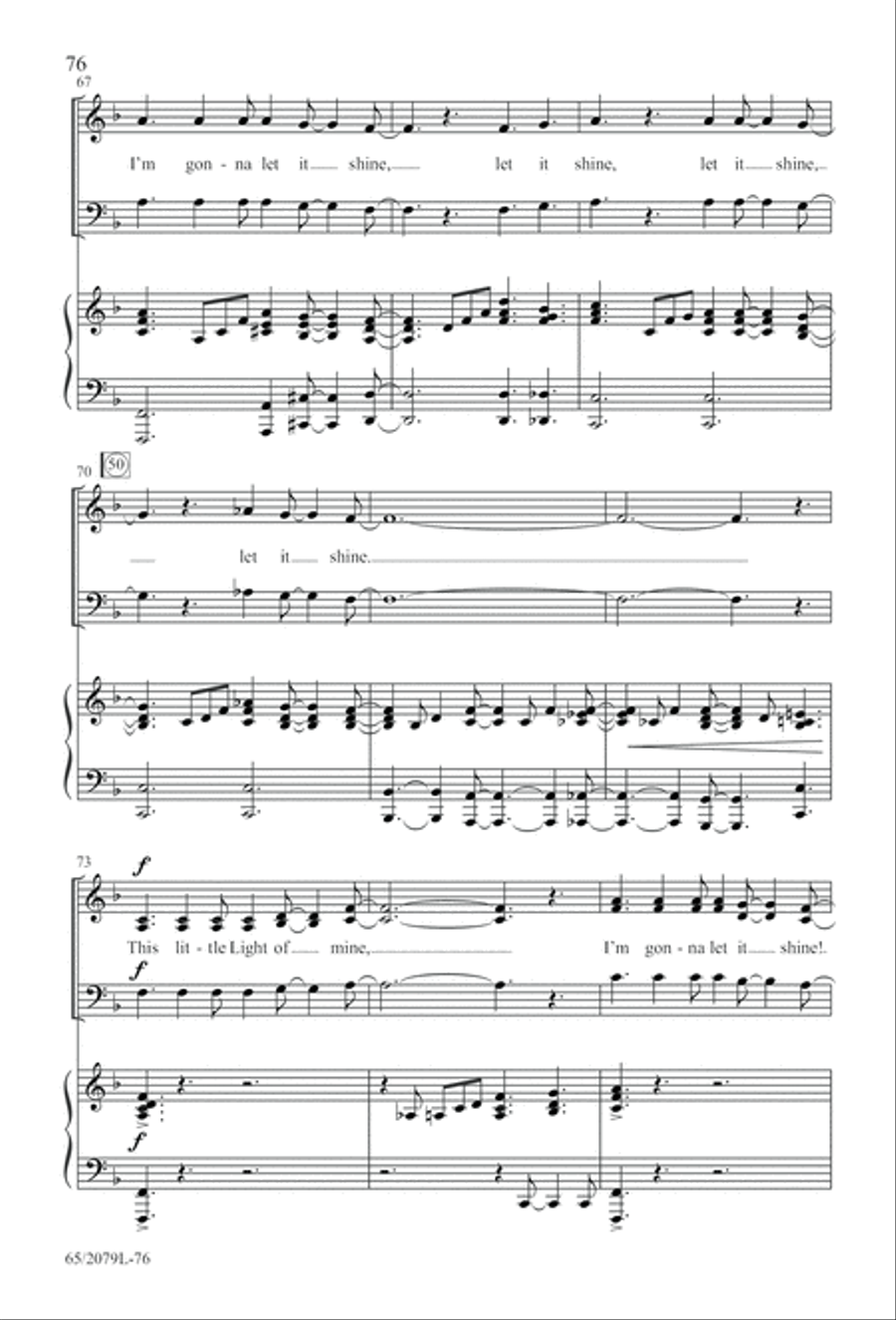 Morning Star SAB (Digital Download) 3-Part scores gallery preview page 76