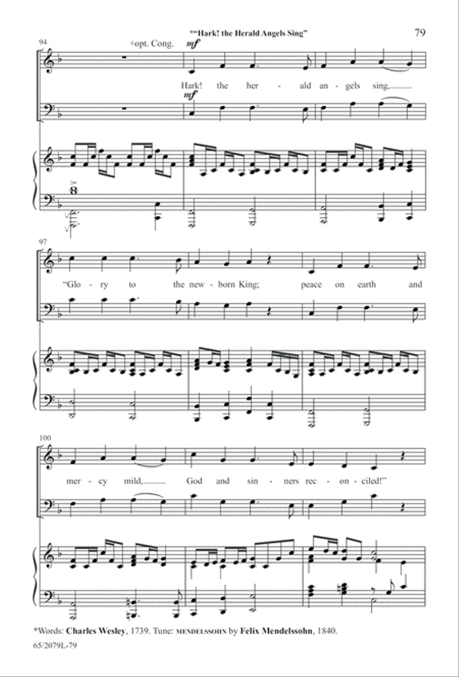 Morning Star SAB (Digital Download) 3-Part scores gallery preview page 79