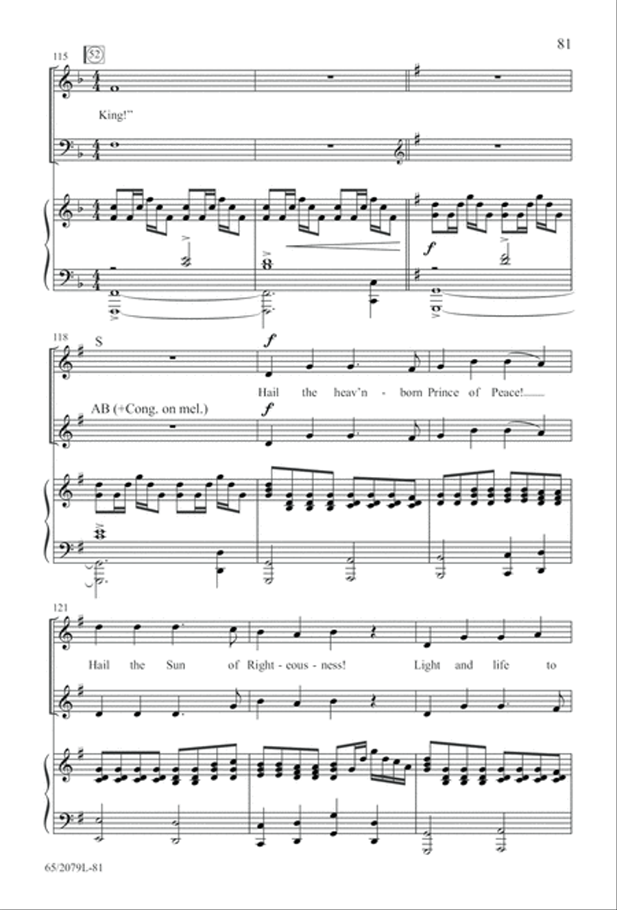 Morning Star SAB (Digital Download) 3-Part scores gallery preview page 81