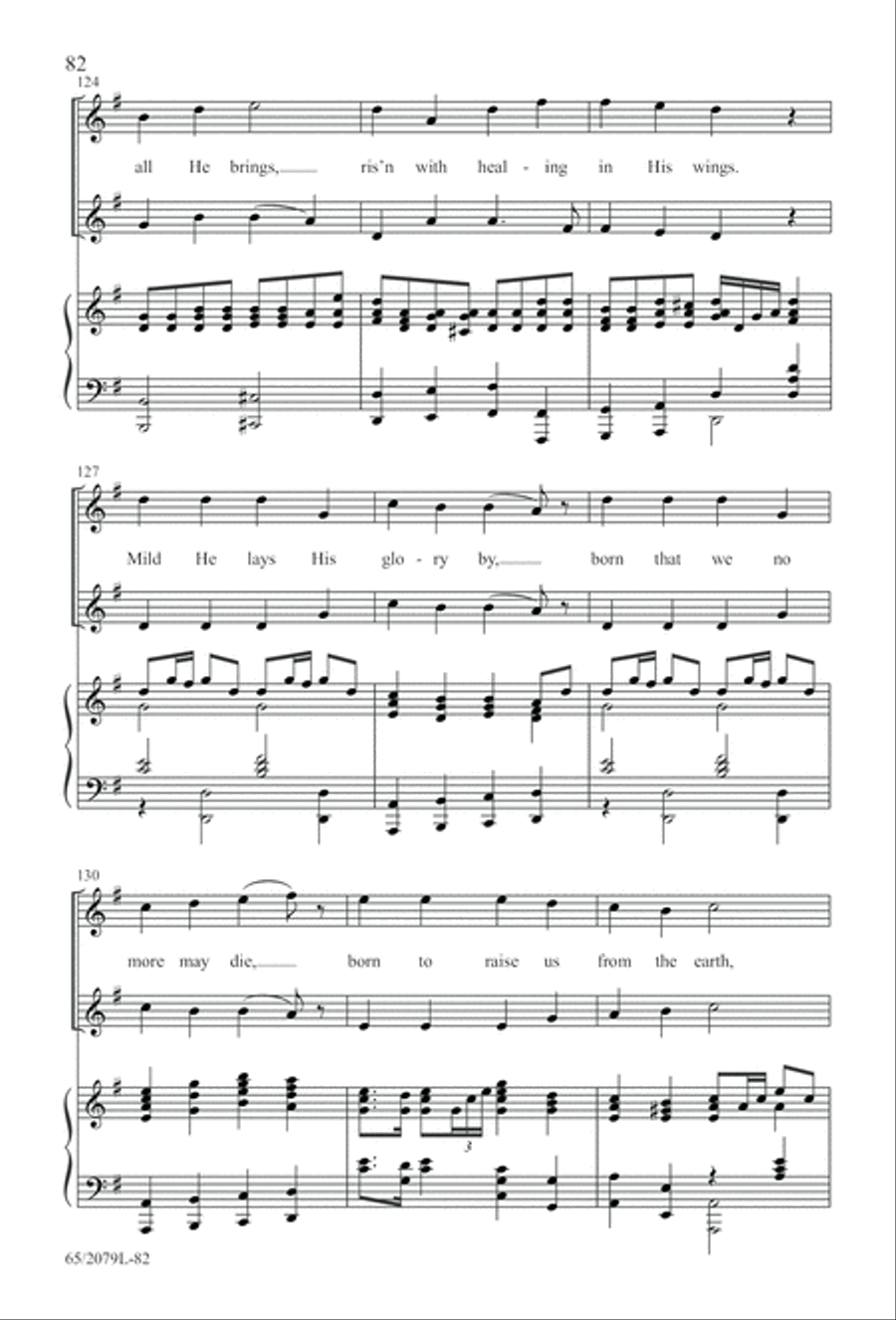 Morning Star SAB (Digital Download) 3-Part scores gallery preview page 82