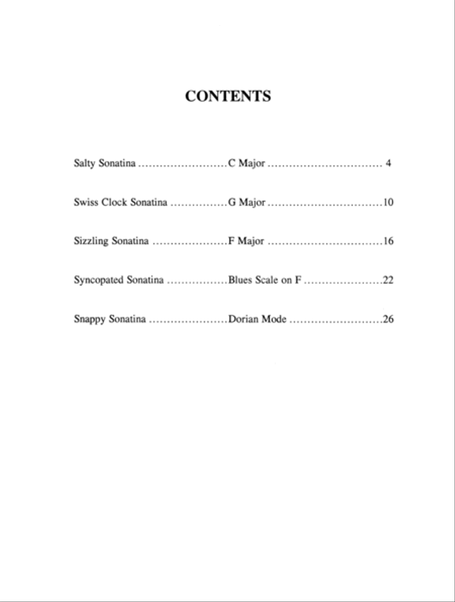 Sonatinas: First Book of Sonatinas (Digital Download) Easy Piano scores gallery preview page 5