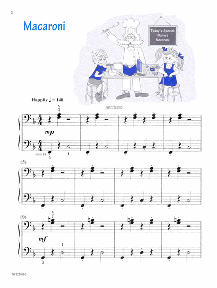 Noona Comp Piano Four Hand Duet Level 1+ (Digital Download) Piano Method scores gallery preview page 2