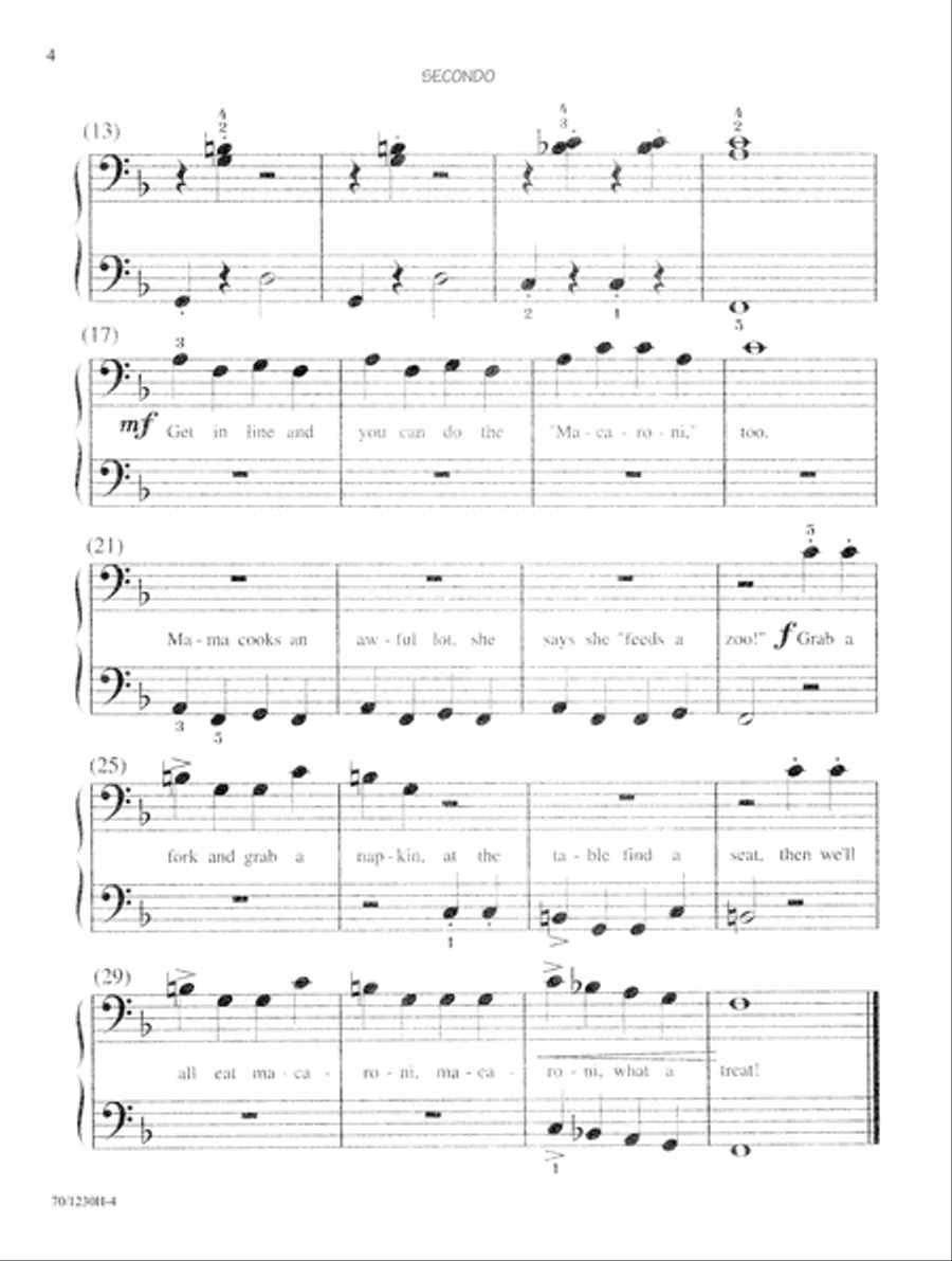 Noona Comp Piano Four Hand Duet Level 1+ (Digital Download) Piano Method scores gallery preview page 4