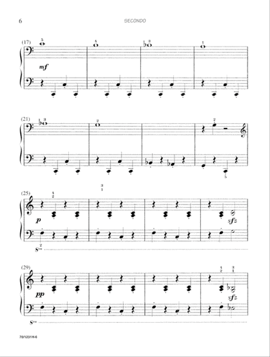 Noona Comp Piano Four Hand Duet Level 2 (Digital Download) Piano Method scores gallery preview page 6