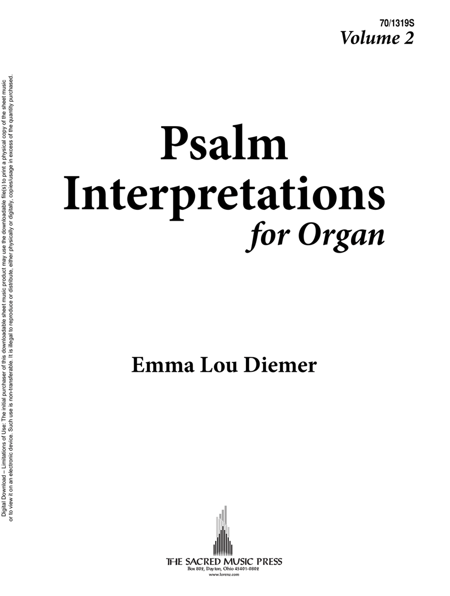Psalm Interpretations for Organ, Volume 2 Organ scores gallery preview page 3