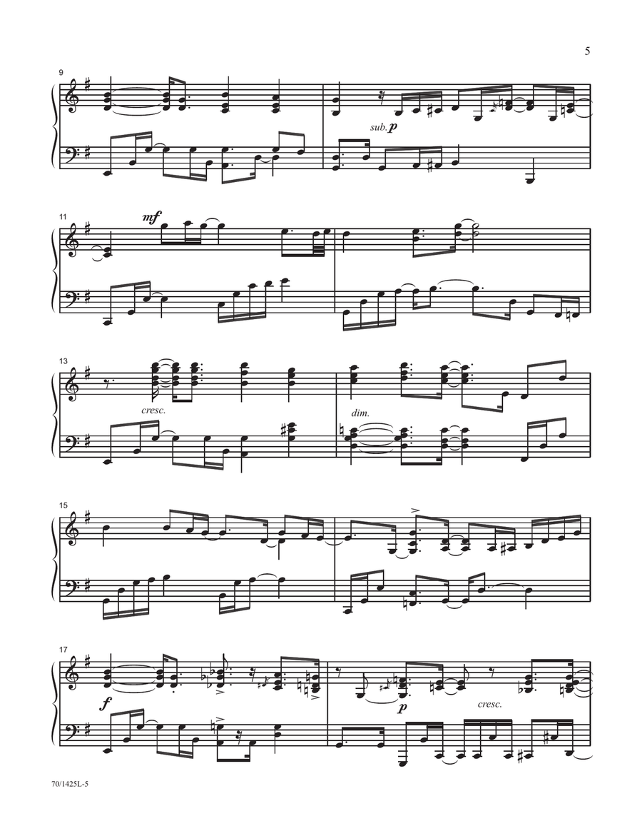 Glory to His Name! (Digital Download) Piano Solo scores gallery preview page 5
