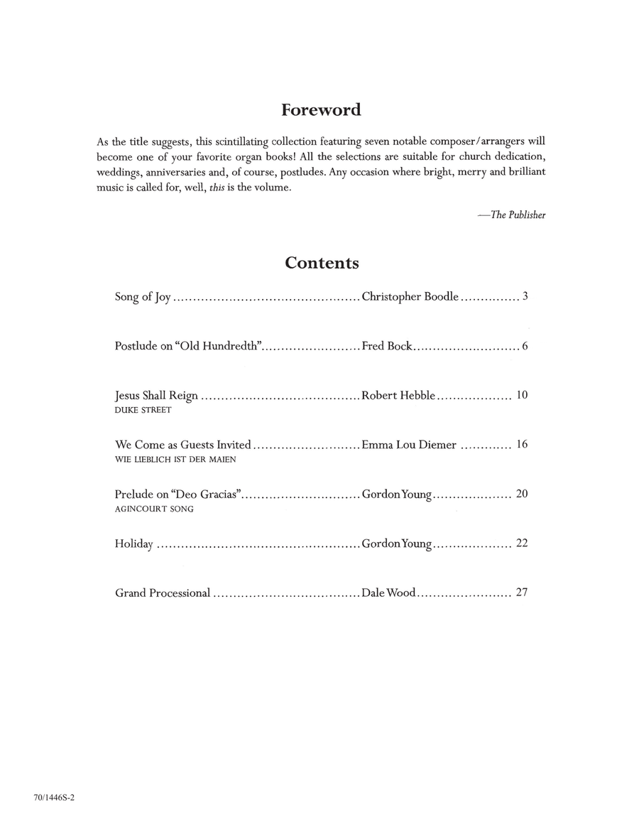 A Treasury of Festive Music for Organ (Digital Download) Organ scores gallery preview page 2