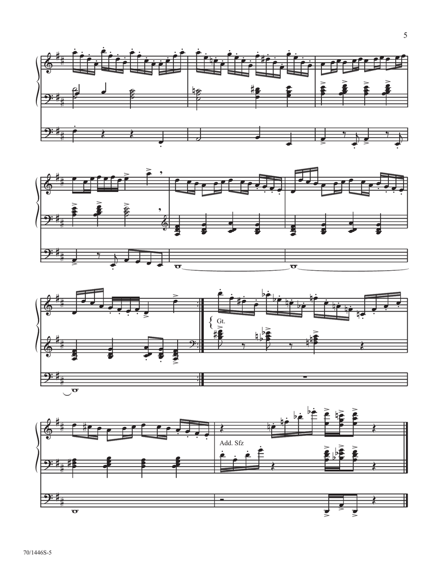 A Treasury of Festive Music for Organ (Digital Download) Organ scores gallery preview page 5