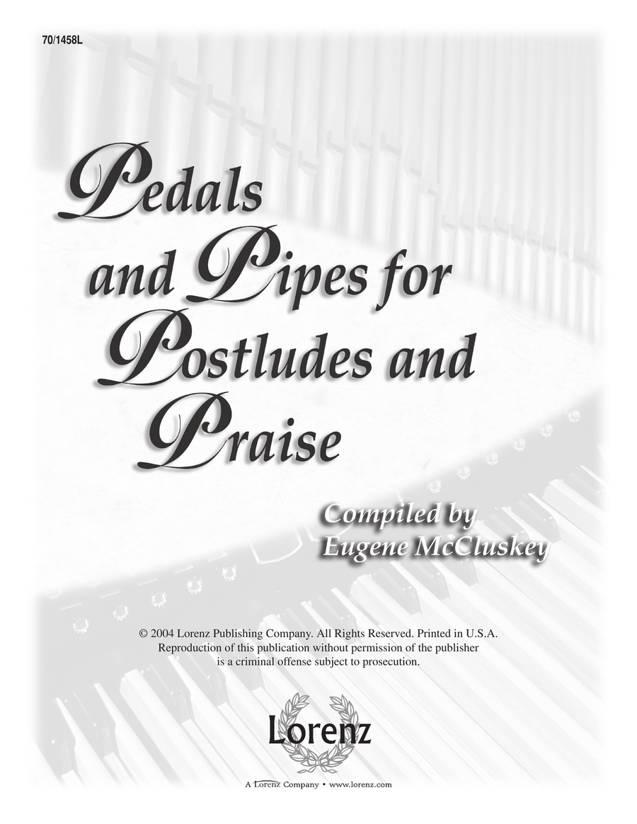 Pedals and Pipes for Postludes and Praise (Digital Download) Organ scores gallery preview page 1