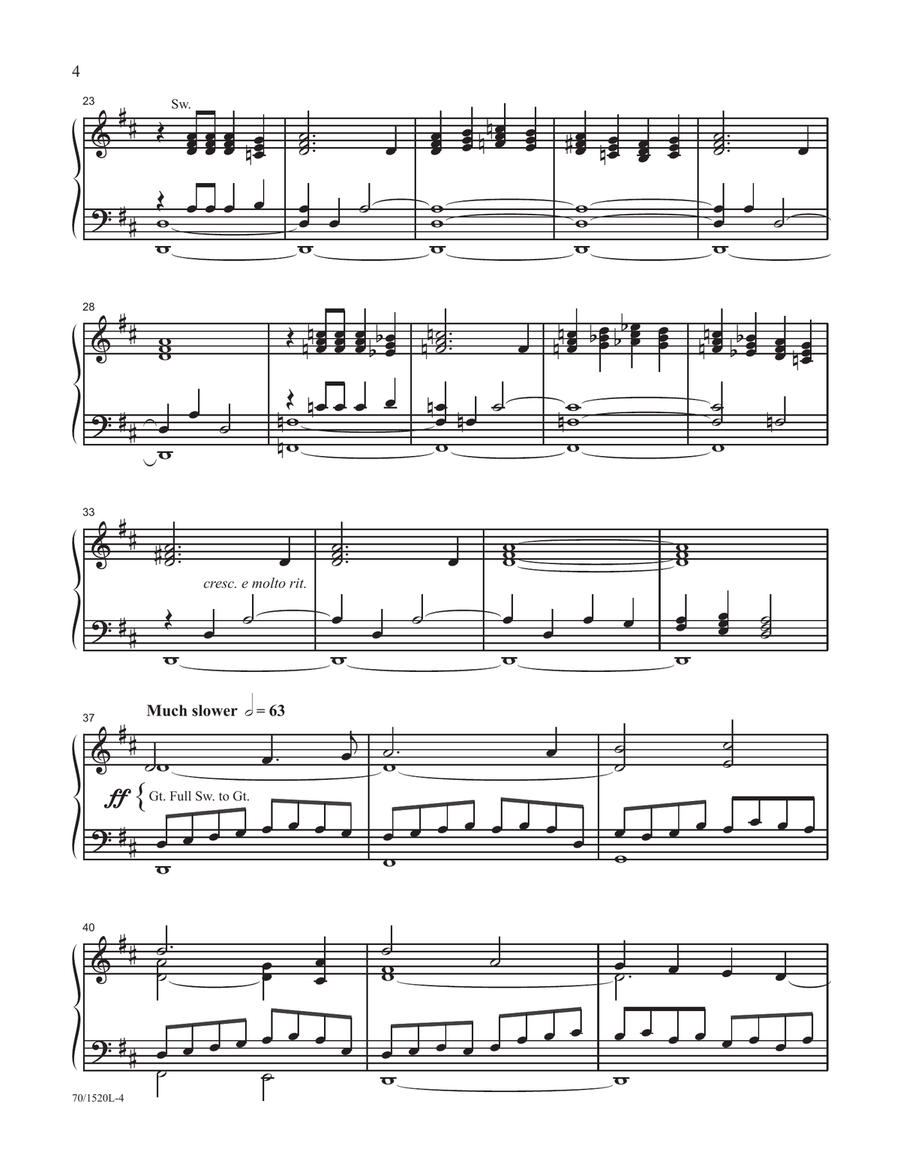 Prepare the Way (Digital Download) Organ scores gallery preview page 4