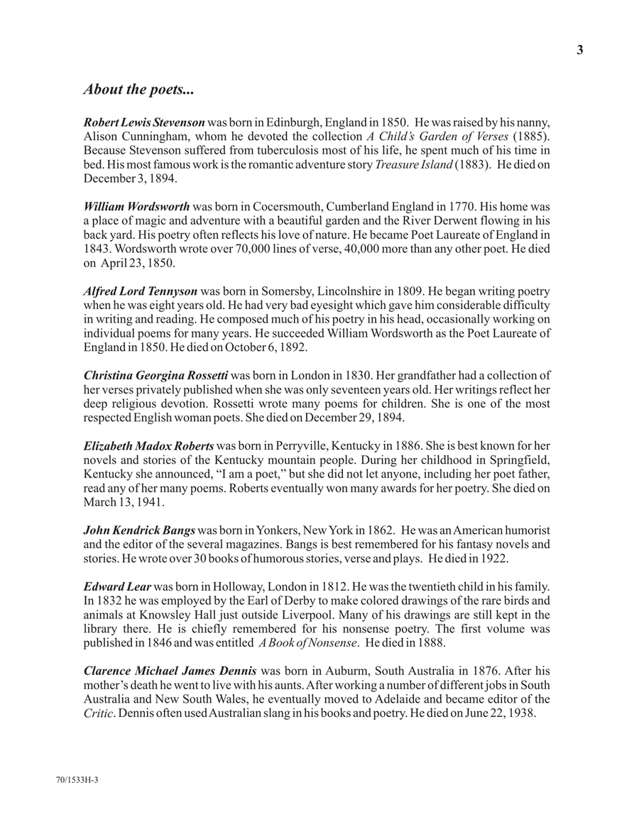 Poetry at the Piano - Book 1, Easy (Digital Download) Piano Solo scores gallery preview page 3