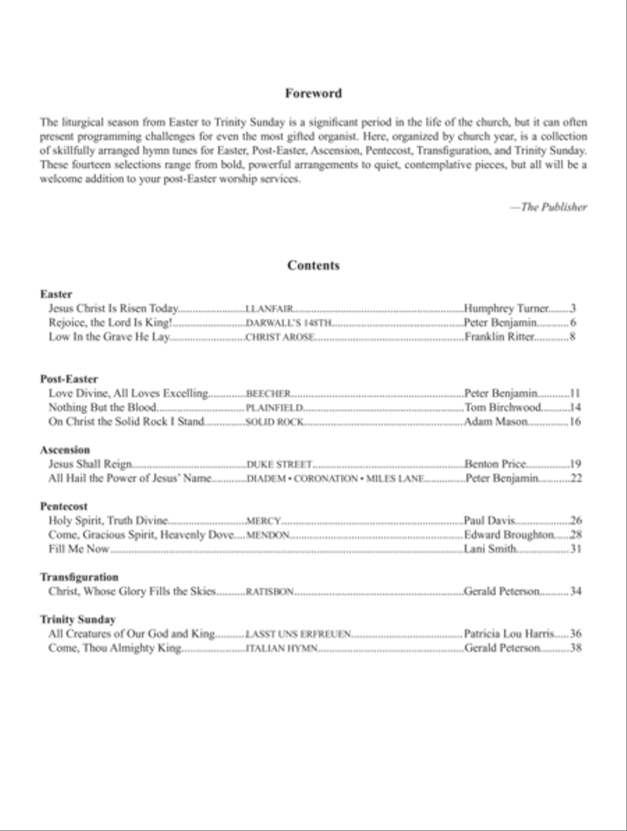 Alleluia! Alleluia! (Digital Download) Organ scores gallery preview page 2