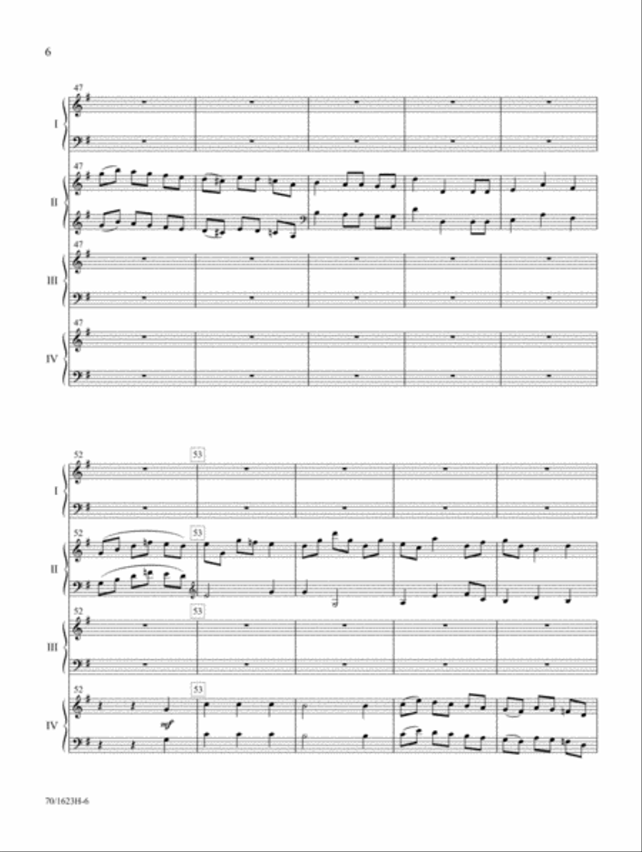 We Wish You a Merry Christmas (Digital Download) Piano scores gallery preview page 6
