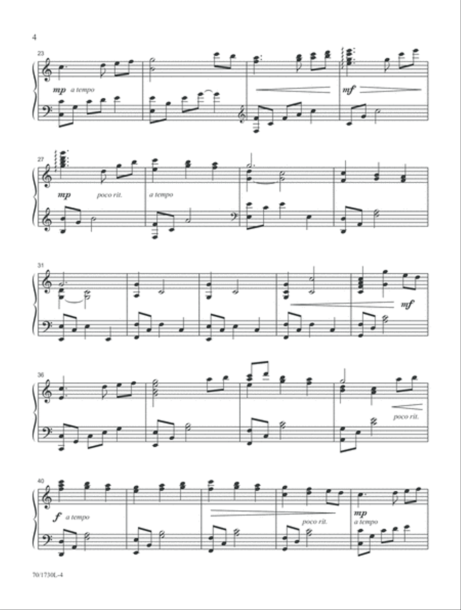 All Is Calm, All Is Bright (Digital Download) Piano Solo scores gallery preview page 4