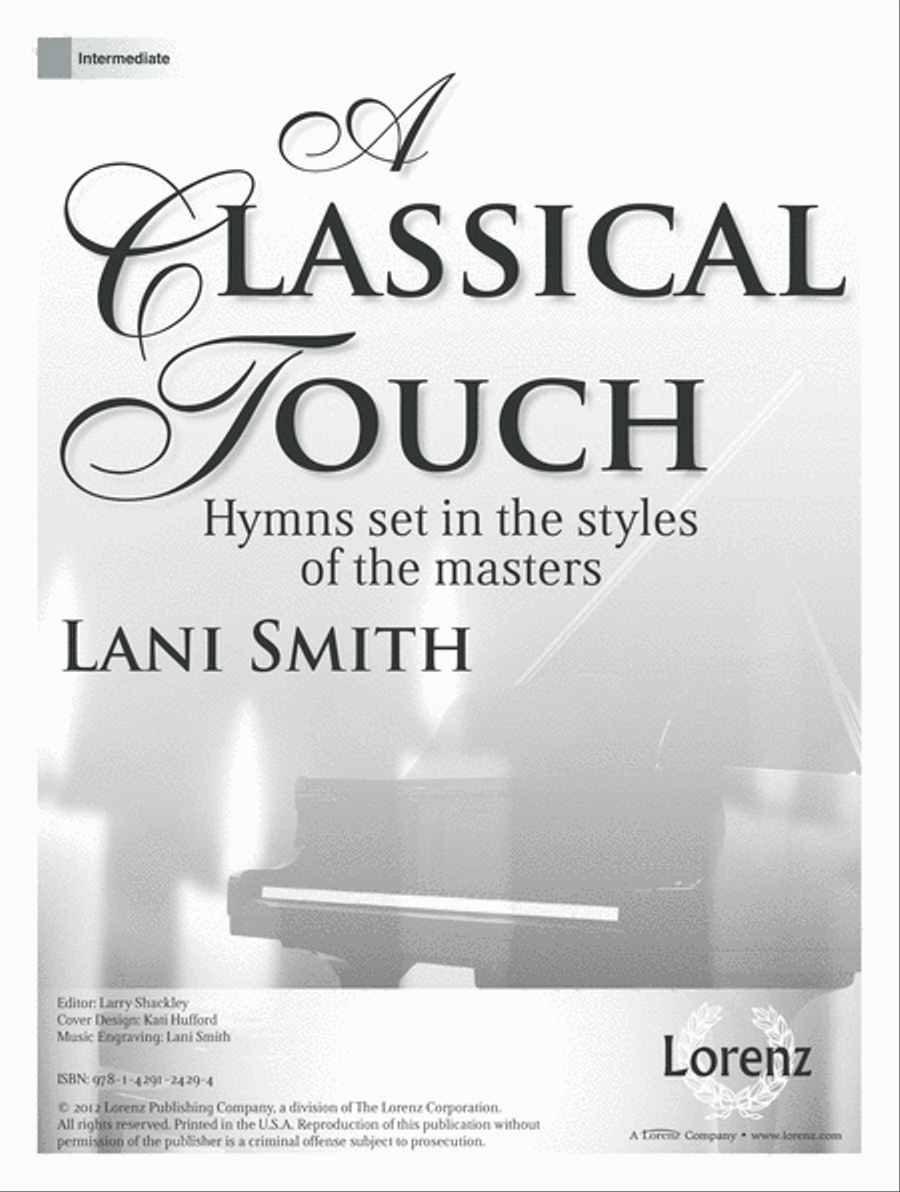 A Classical Touch (Digital Download) Piano Solo scores gallery preview page 1