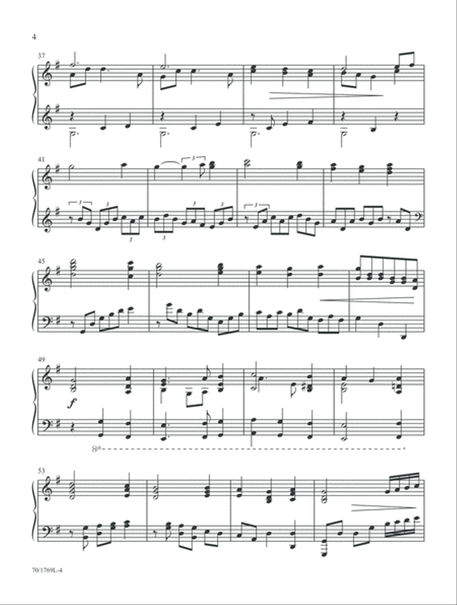 A Classical Touch (Digital Download) Piano Solo scores gallery preview page 4