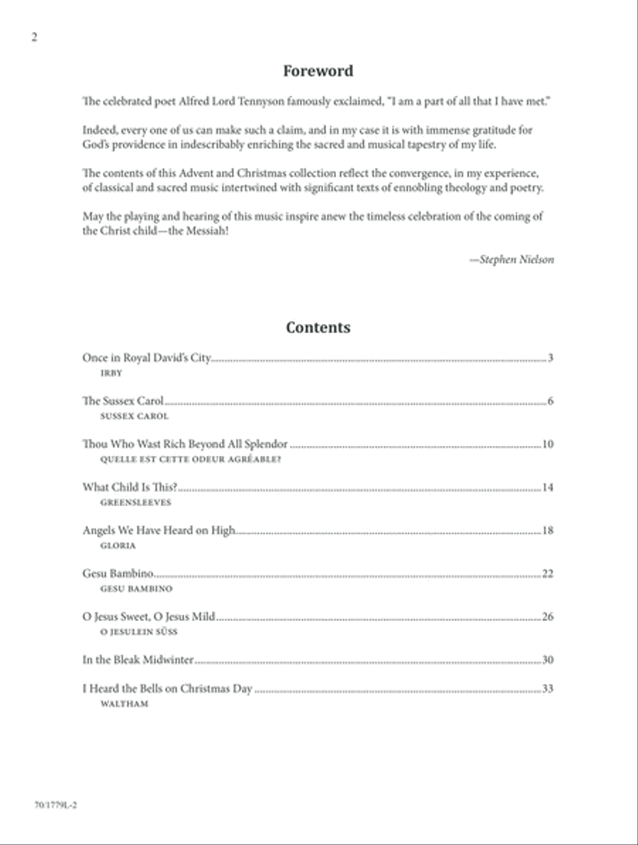 Christmas with Stephen Nielson (Digital Download) Piano Solo scores gallery preview page 2