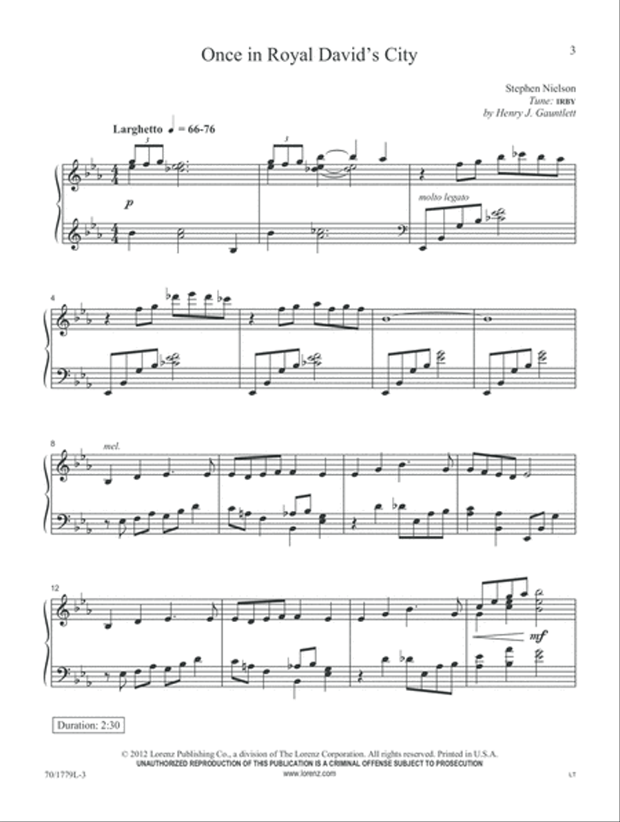 Christmas with Stephen Nielson (Digital Download) Piano Solo scores gallery preview page 3