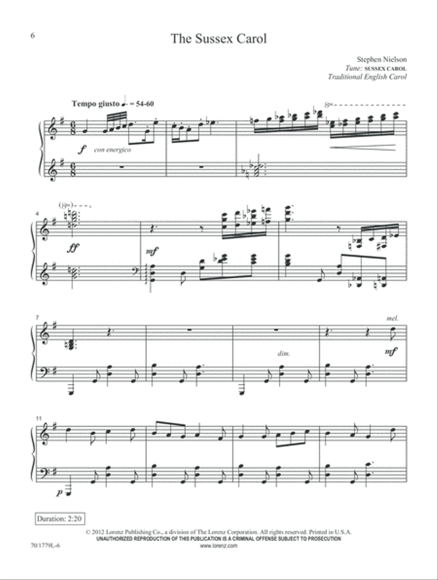 Christmas with Stephen Nielson (Digital Download) Piano Solo scores gallery preview page 6