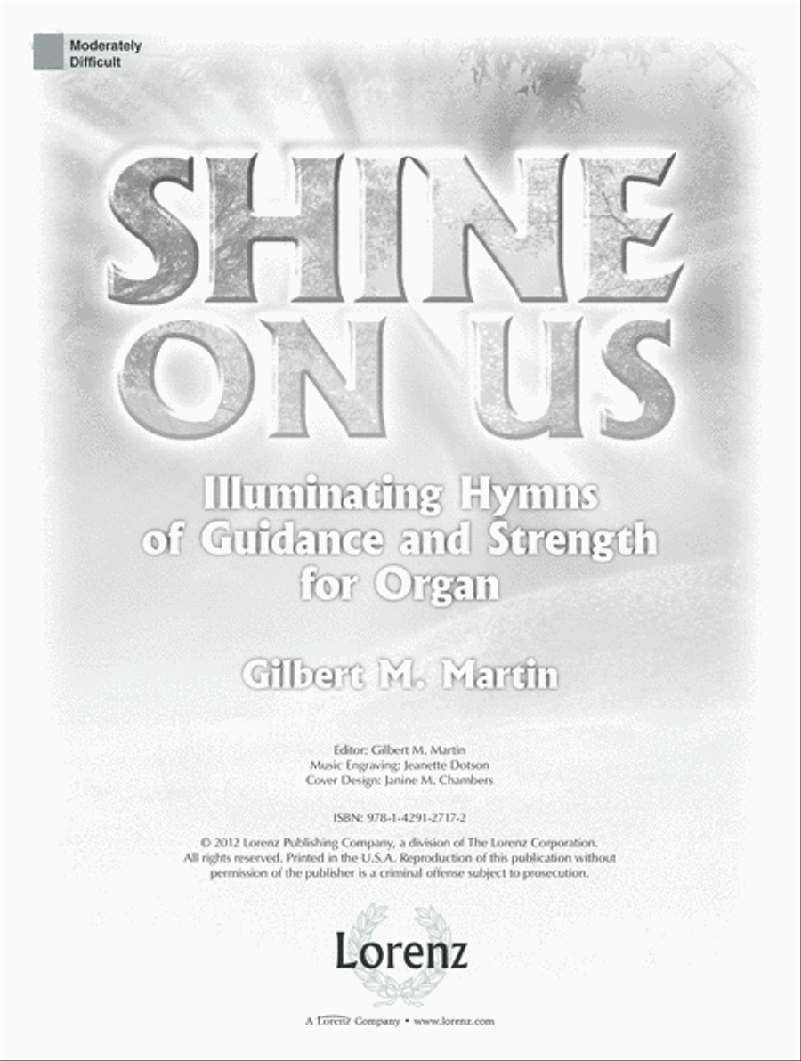 Shine on Us (Digital Download) Organ scores gallery preview page 1