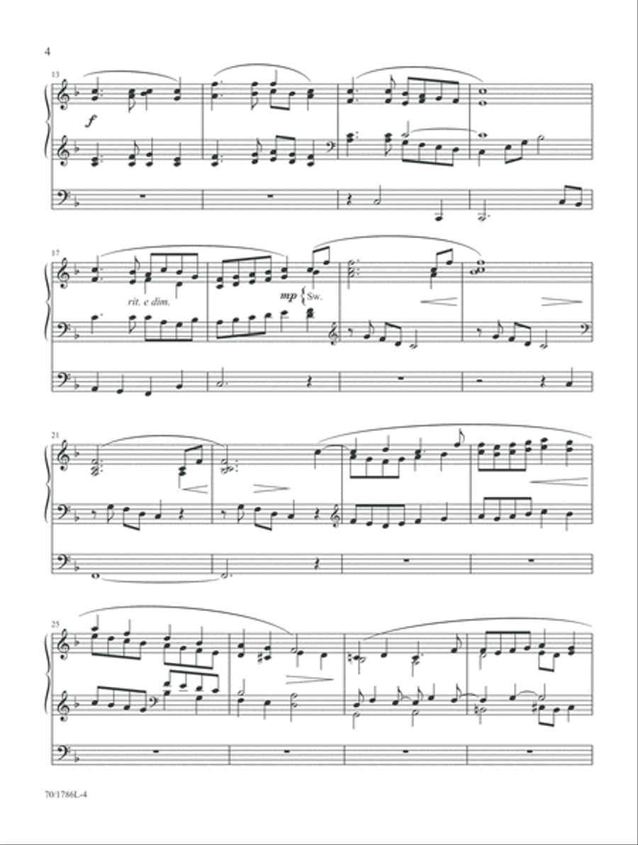 Shine on Us (Digital Download) Organ scores gallery preview page 4